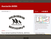 Tablet Screenshot of akiba.org.es